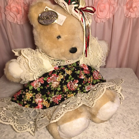 Vintage The World of Smile Internation Spain Teddy Bear - Picture 4 of 12